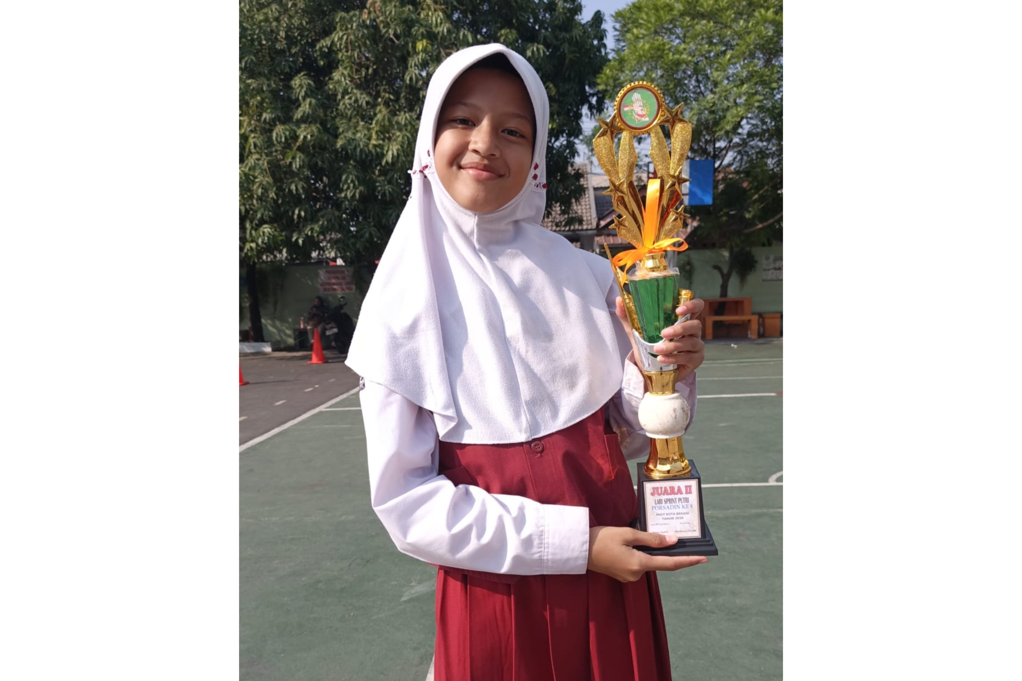 Juara 2 Lari Sprint Putri