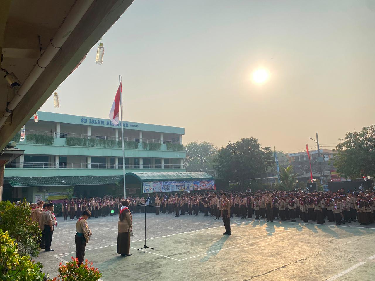SDIT Al-Manar Gelar Upacara Peringatan Hari Pramuka Ke-65 Tahun 2026